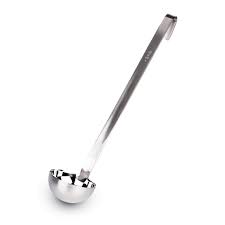 A picture of x 4 floz 80mm x STAINLESS STEEL LADLE