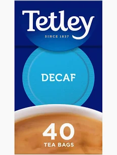 A picture of Tetley Decaff Tea Bags