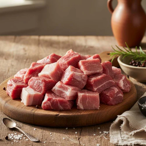 A picture of Fresh Diced Pork